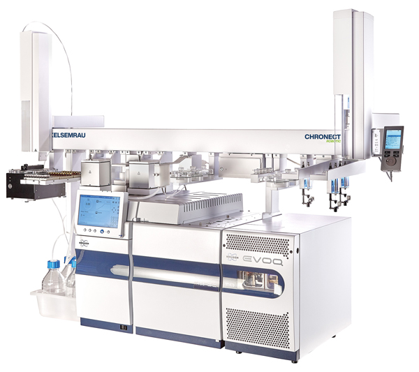 CHRONECT Workstation MCPD with Bruker EVOQ GC-TQ